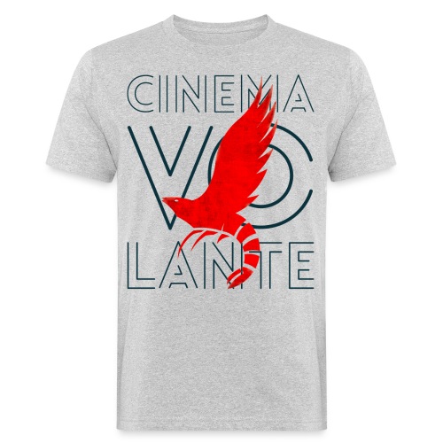 Logo Vintage Lettere Grande | cinemaVOLANTE - Männer Bio-T-Shirt
