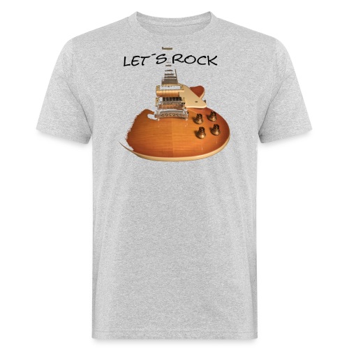 Let´s Rock - Männer Bio-T-Shirt