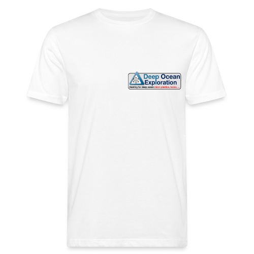 logo deep ocean exploration - Men's Organic T-Shirt