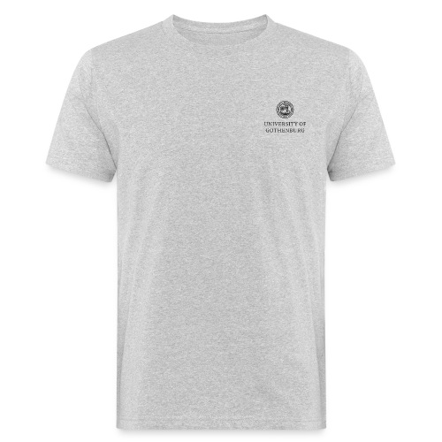 GBG Universitet + Kulturvård svart - Ekologisk T-shirt herr
