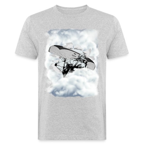 You can fly. Paragliding in the clouds - Men's Organic T-Shirt
