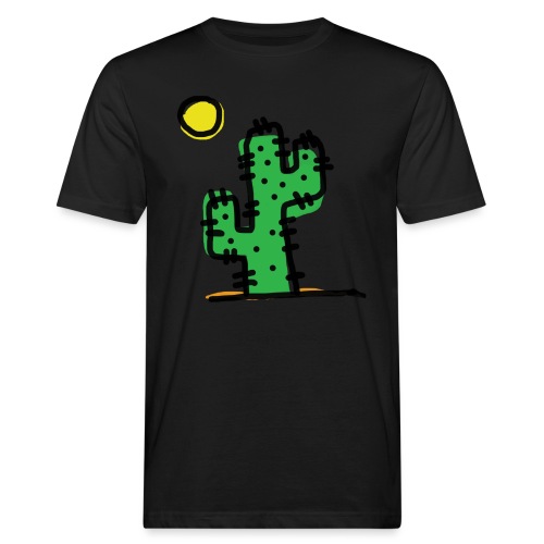 Cactus single - T-shirt ecologica da uomo