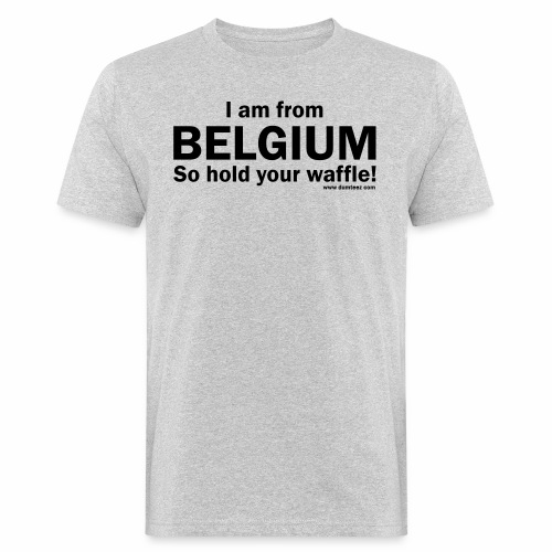 From Belgium - Mannen Bio-T-shirt
