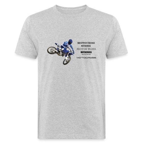 Motocross - Männer Bio-T-Shirt