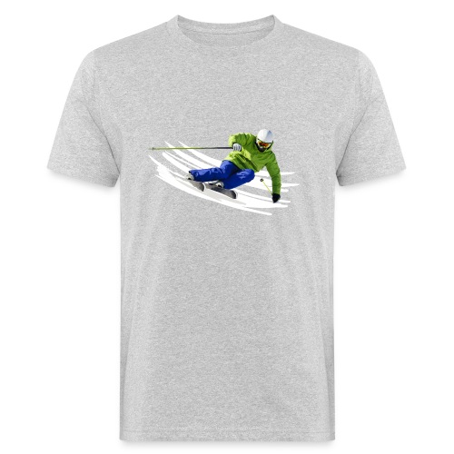 Ski - Männer Bio-T-Shirt