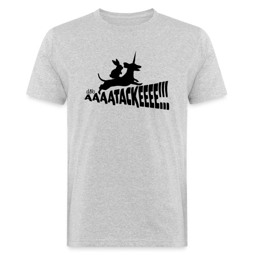 AAAATACKEEEE! (Motivfarbe individualisierbar) - Männer Bio-T-Shirt