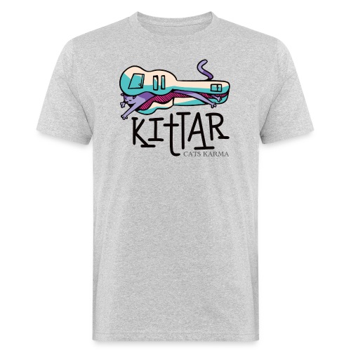 CATS KARMA - Männer Bio-T-Shirt