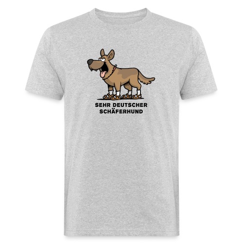 schäferhund - Männer Bio-T-Shirt
