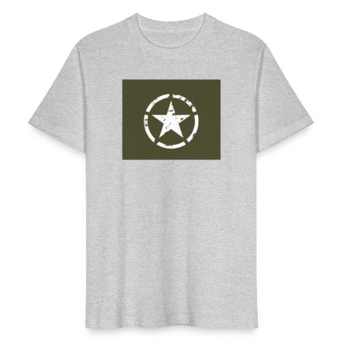 American Military Star - T-shirt ecologica da uomo