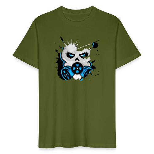 HZ GasHead Logo splash - Männer Bio-T-Shirt