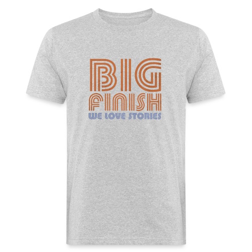 Retro Big Finish Logo - Men's Organic T-Shirt