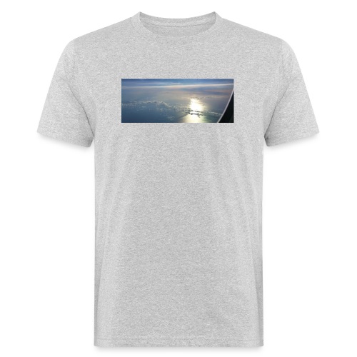 Flugzeug Himmel Wolken Australien - 3. Motiv - Männer Bio-T-Shirt