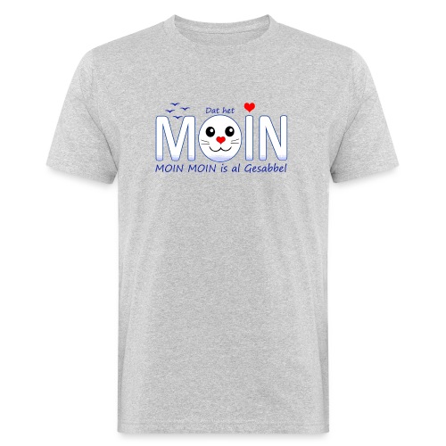 Moin Moin - Männer Bio-T-Shirt