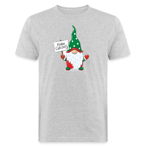 Der Weihnachtszwerg - Geschenk zu Weihnachten - Männer Bio-T-Shirt