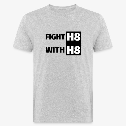 FIGHTH8 dark - Men's Organic T-Shirt
