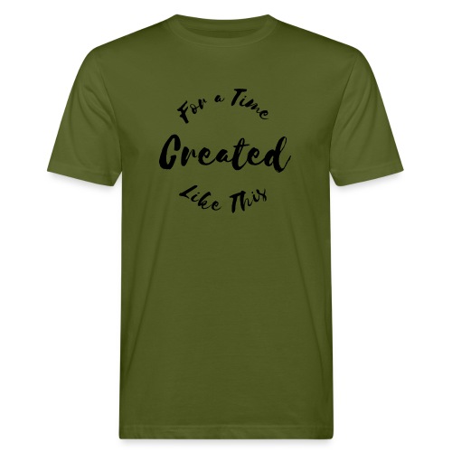 Created For a Time Like This - Ekologisk T-shirt herr