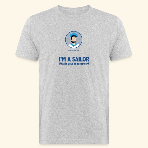 SeaProof Superpower - Männer Bio-T-Shirt