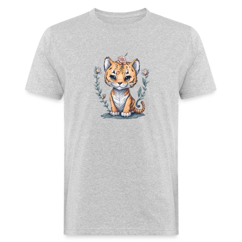 cucciolo tigre - T-shirt ecologica da uomo
