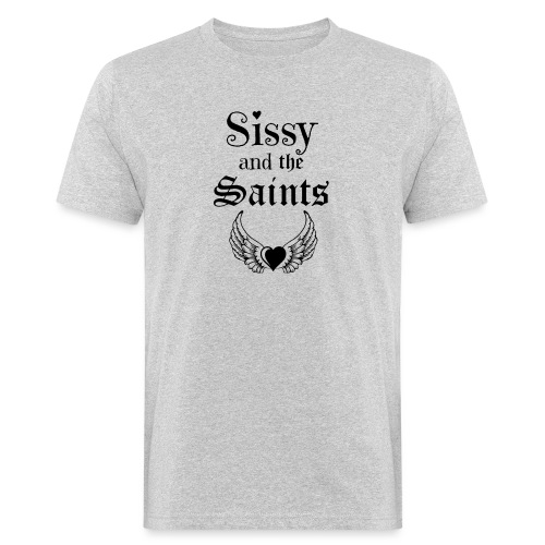 Sissy & the Saints zwarte letters - Mannen Bio-T-shirt