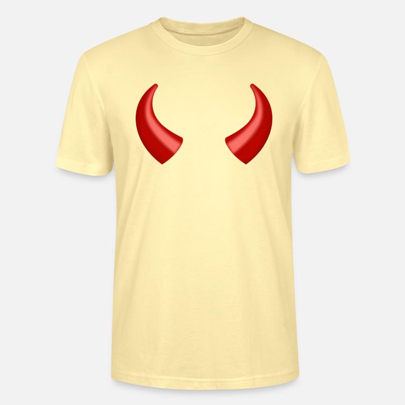 devil - Stanley/Stella CRAFTER Unisex Organic T-Shirt - cream