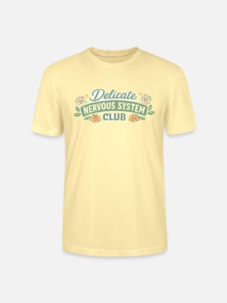 Mental Wellness Delikates Nervensystem Club - Stanley/Stella Unisex Bio-T-Shirt CRAFTER - Creme