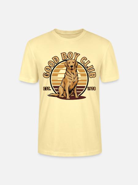 Golden Retriever Club - Stanley/Stella Unisex Bio-T-Shirt CRAFTER - Creme