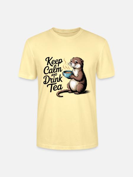 Otter-Teezeit - Stanley/Stella Unisex Bio-T-Shirt CRAFTER - Creme