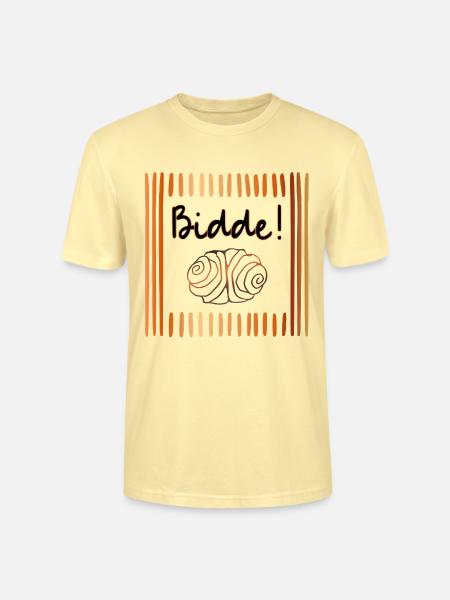 Hamburg Franzbrötchen Bestellung - Stanley/Stella Unisex Bio-T-Shirt CRAFTER - Creme