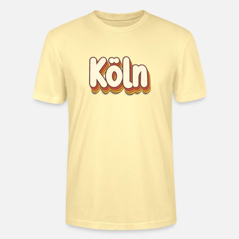 Kölnerin Kölner Köln - Stanley/Stella Unisex Bio-T-Shirt CRAFTER - Creme
