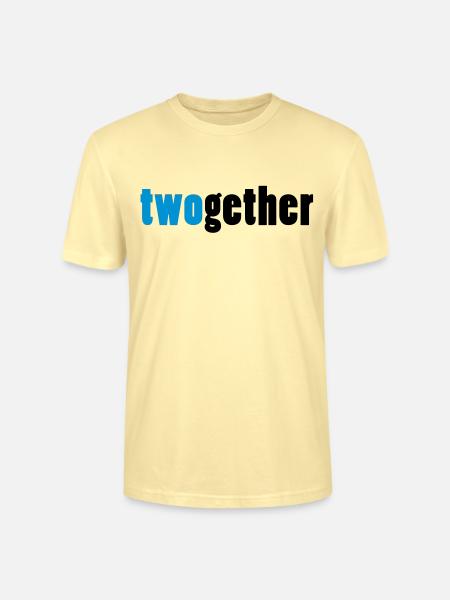 twogether - Stanley/Stella CRAFTER Unisex Organic T-Shirt - cream
