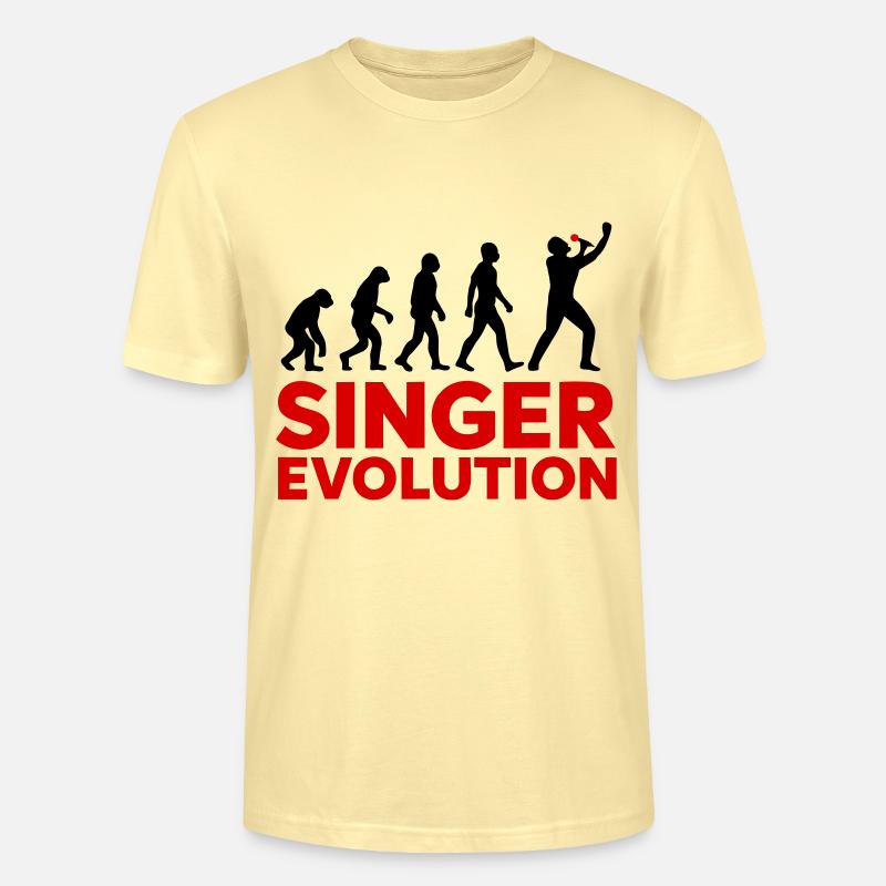 Singer Evolution Musik Bühne - Stanley/Stella Unisex Bio-T-Shirt CRAFTER - Creme