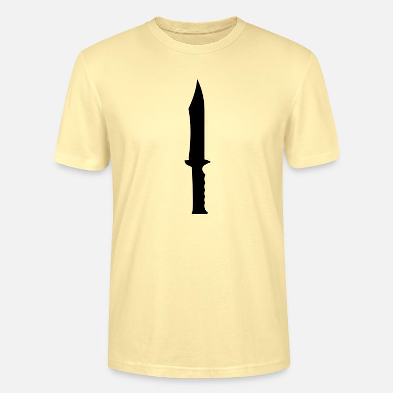 Messer 2 - Stanley/Stella Unisex Bio-T-Shirt CRAFTER - Creme