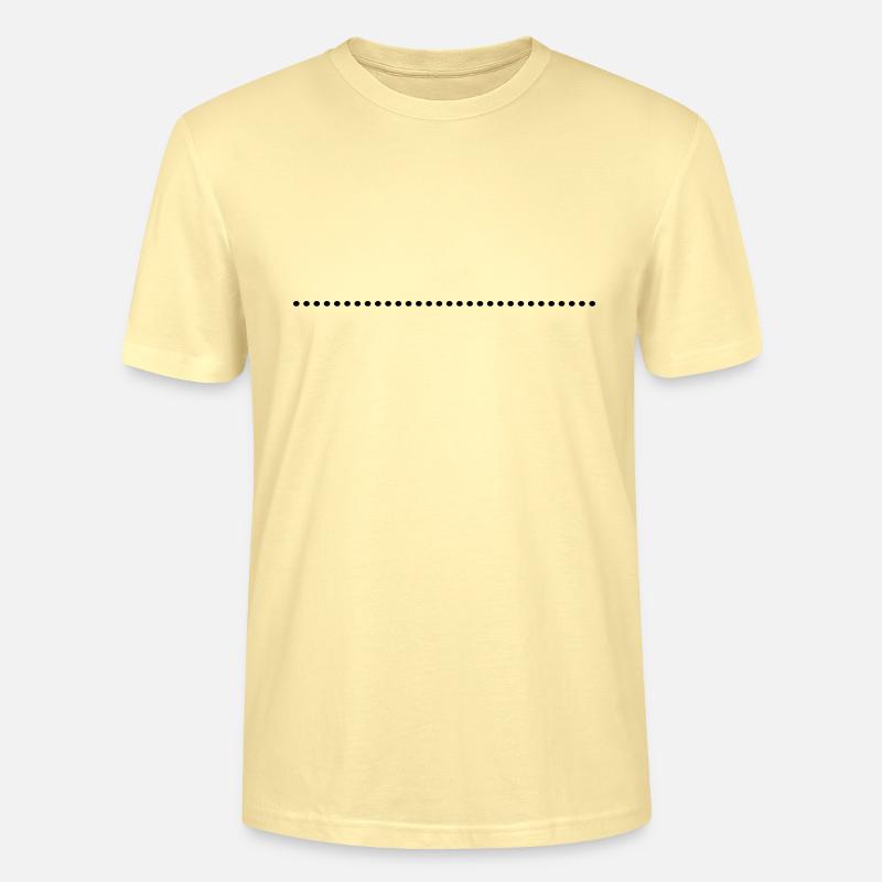 dottet_line_ay1 - Stanley/Stella Unisex Bio-T-Shirt CRAFTER - Creme