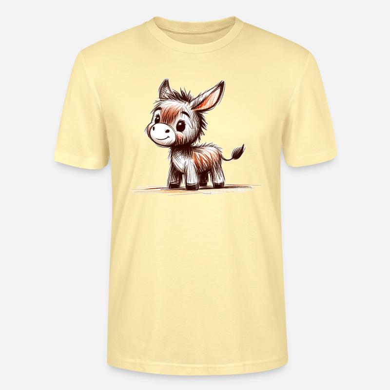 Eselchen - Stanley/Stella Unisex Bio-T-Shirt CRAFTER - Creme