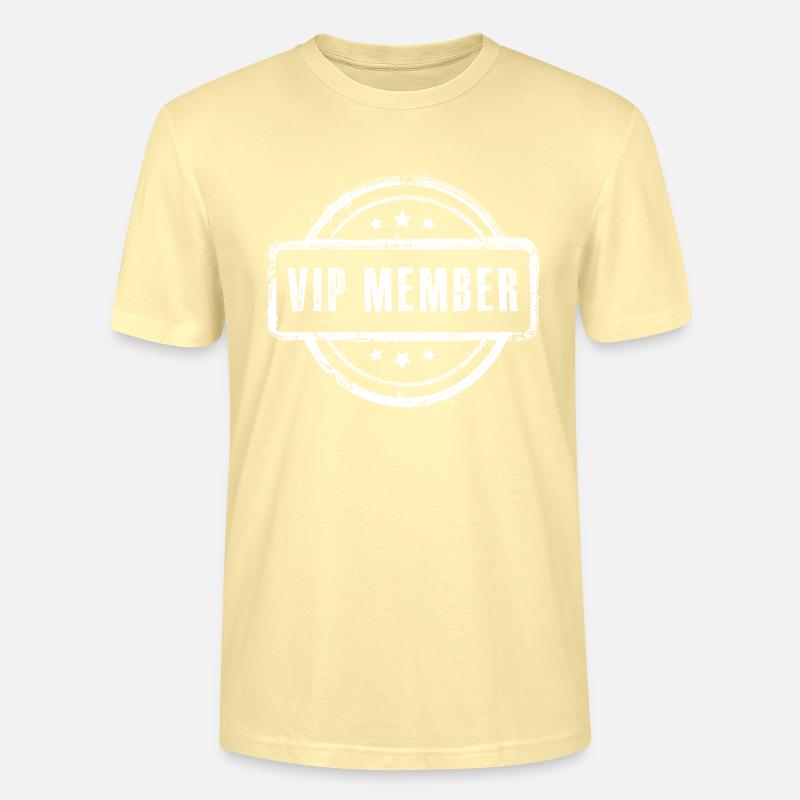 Tampon de membre VIP - T-shirt bio CRAFTER Stanley Stella Unisexe - crème