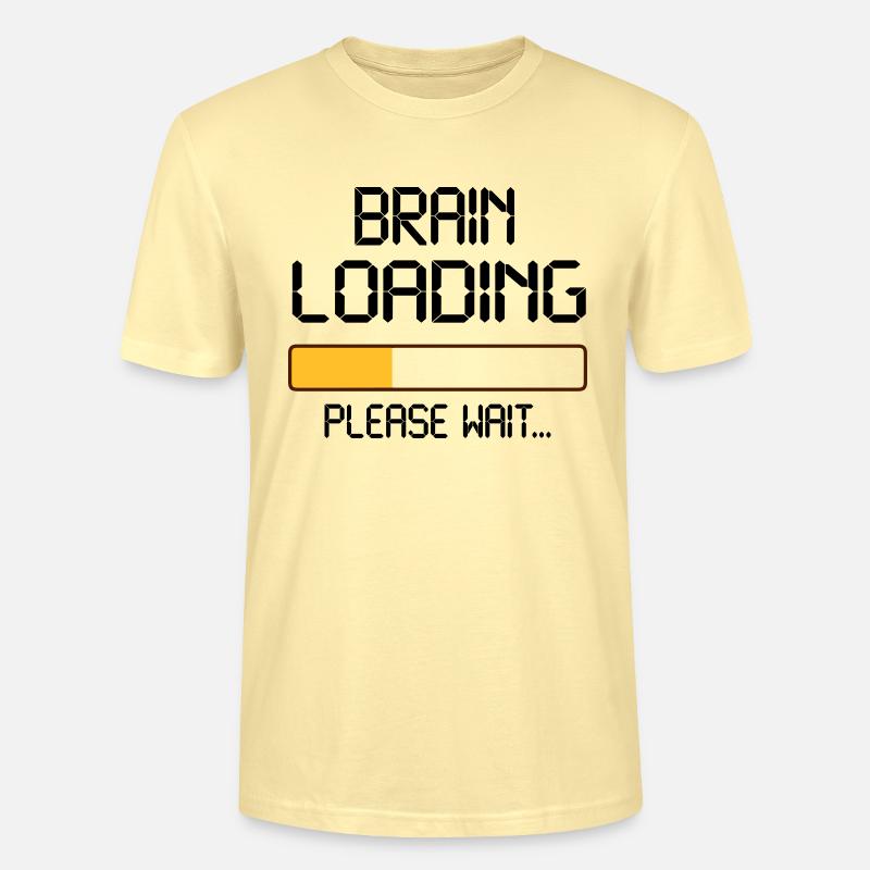 brain loading - Stanley/Stella Unisex Bio-T-Shirt CRAFTER - Creme