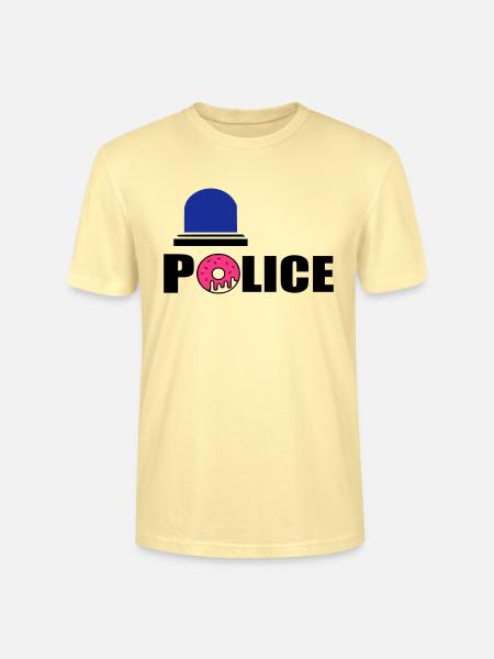 police d - Stanley/Stella CRAFTER Unisex Organic T-Shirt - cream