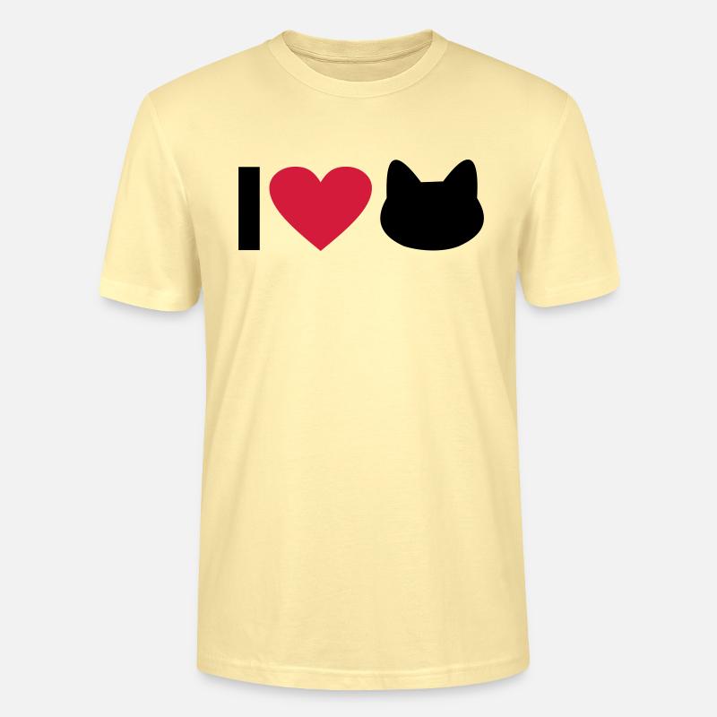chat - T-shirt bio CRAFTER Stanley Stella Unisexe - crème