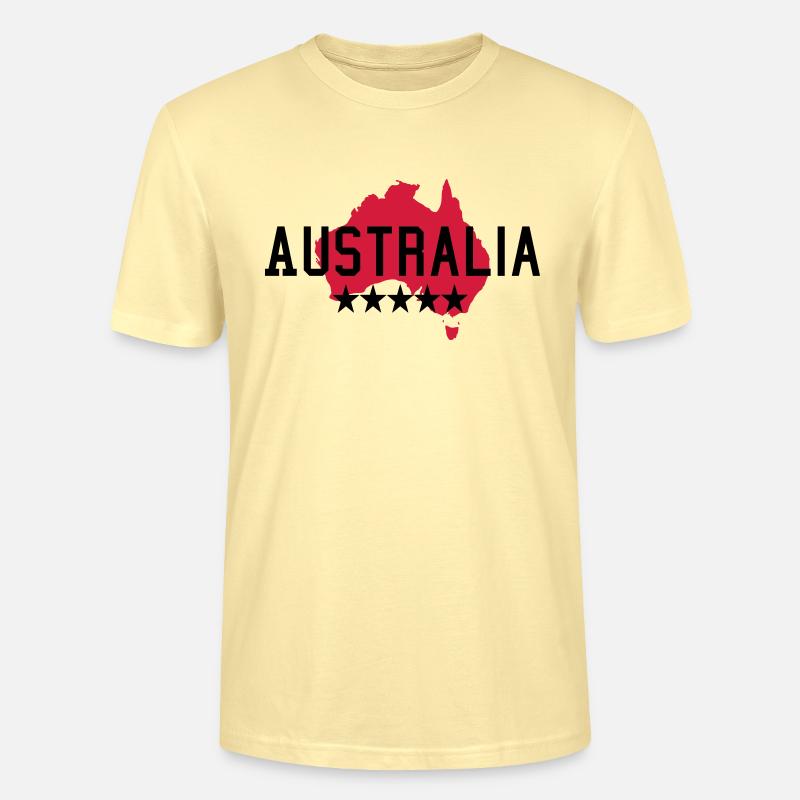Australien - Stanley/Stella Unisex Bio-T-Shirt CRAFTER - Creme