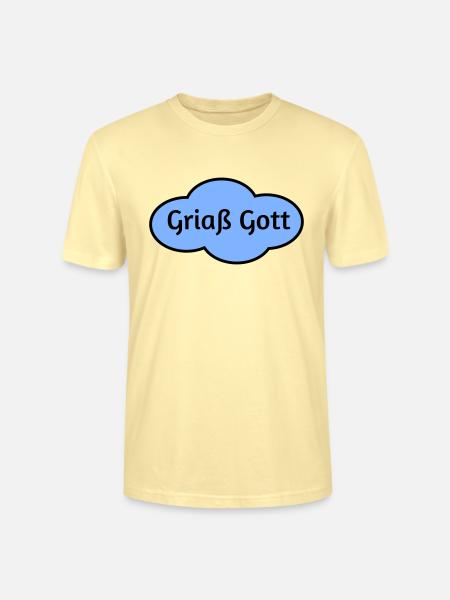Griaß Gott - Stanley/Stella Unisex Bio-T-Shirt CRAFTER - Creme