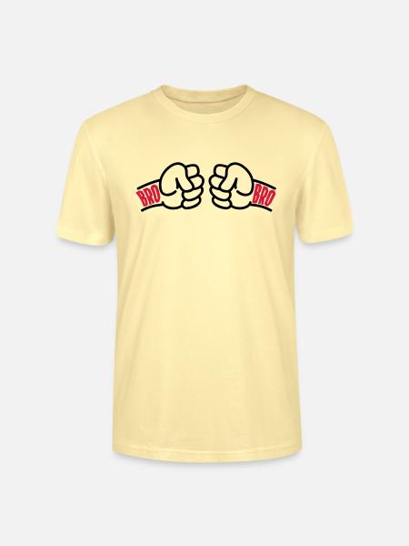 Brothers for Life Logo - T-shirt bio CRAFTER Stanley Stella Unisexe - crème