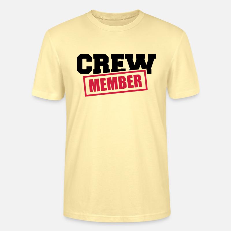 crew_member_ts2 - Stanley/Stella Unisex Bio-T-Shirt CRAFTER - Creme