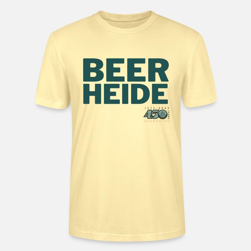 BEERHEIDE - Stanley/Stella Unisex Bio-T-Shirt CRAFTER - Creme