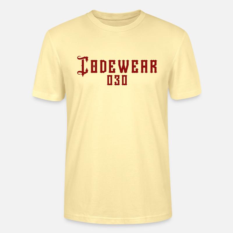 Codewear 030 Berlin - Stanley/Stella Unisex Bio-T-Shirt CRAFTER - Creme
