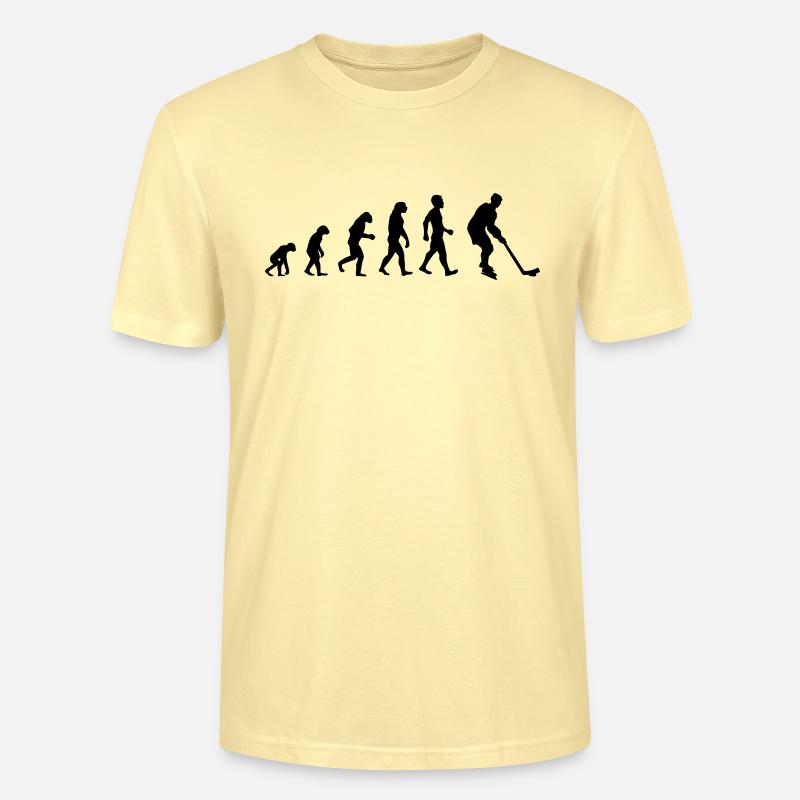 Evolution Eishockey - Stanley/Stella Unisex Bio-T-Shirt CRAFTER - Creme