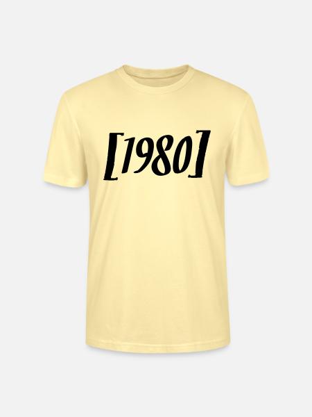 1980 - Stanley/Stella Unisex Bio-T-Shirt CRAFTER - Creme