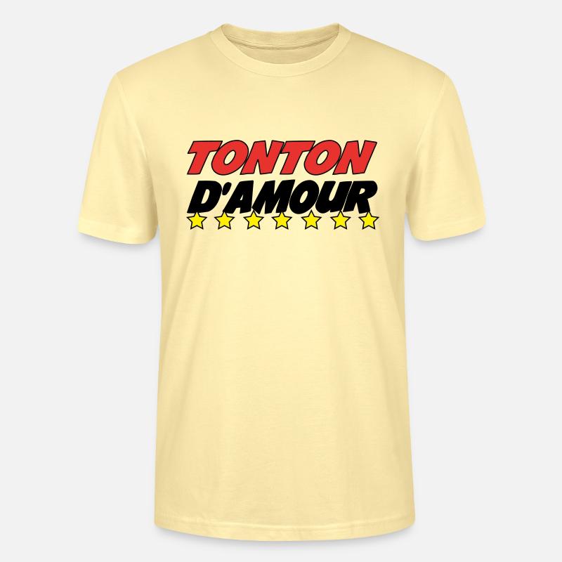 TONTON d"amour - T-shirt bio CRAFTER Stanley Stella Unisexe - crème