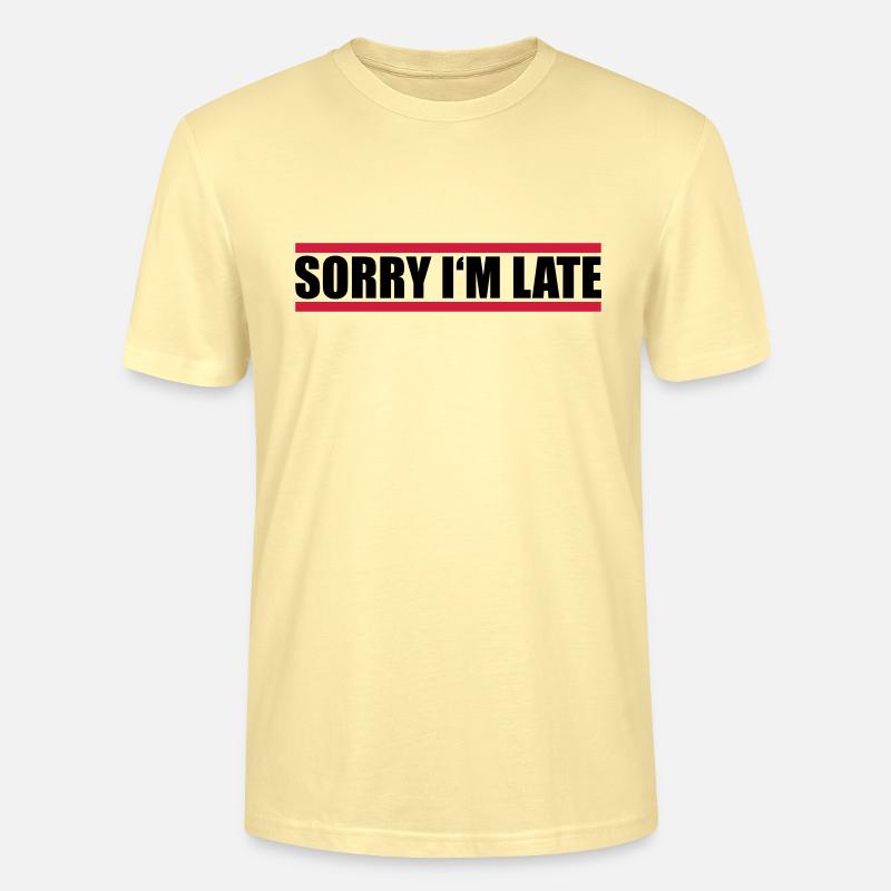 Design Sorry Im - Stanley/Stella Unisex Bio-T-Shirt CRAFTER - Creme