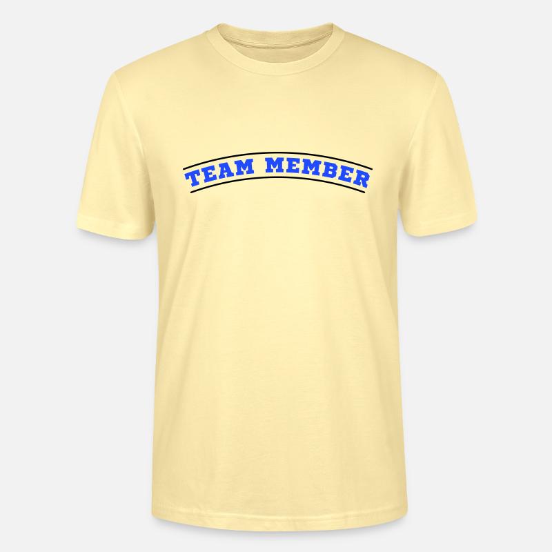 Conception des membres de l’équipe - T-shirt bio CRAFTER Stanley Stella Unisexe - crème