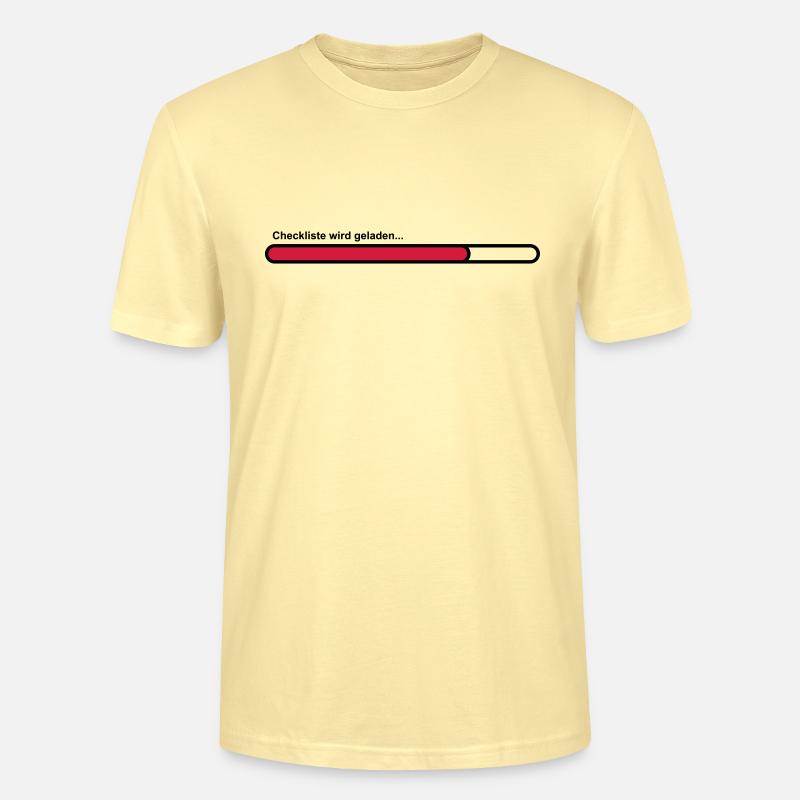 checklist - Stanley/Stella CRAFTER Unisex Organic T-Shirt - cream